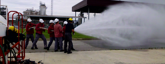 Formation extinction de feu