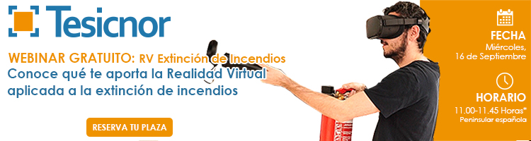 Webinar Gratuito: VR Extinción de Incendios