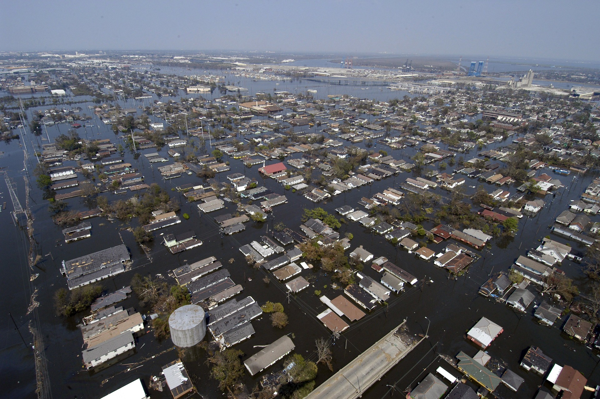 tipos de desastres naturales inundación