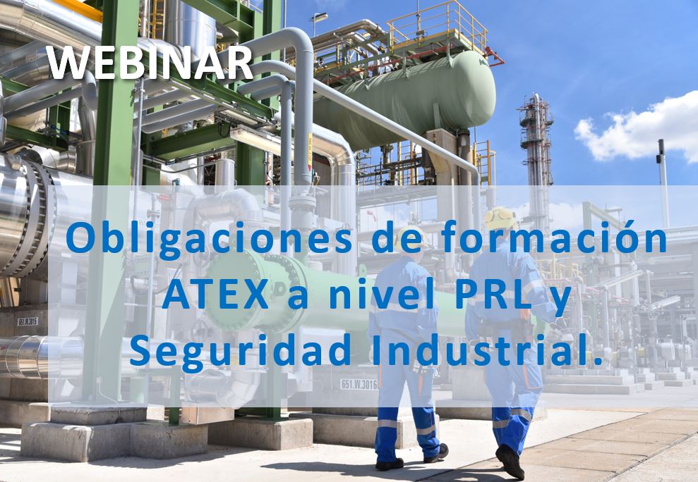 Portada webinar formación ATEX