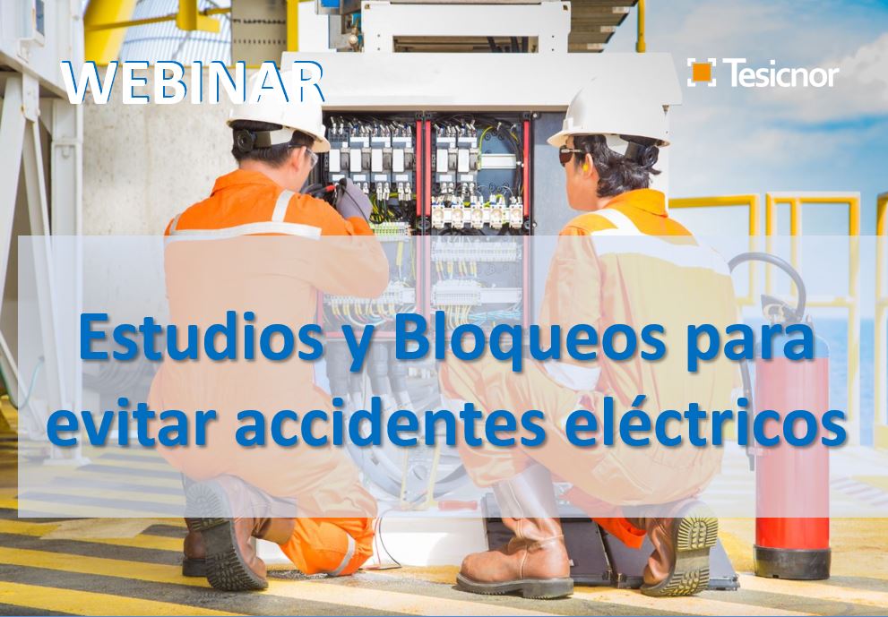 portada webinar arco eléctrico y loto