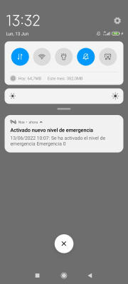 Notificación Gestión del riesgo de inundaciones