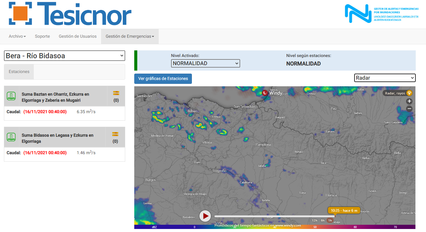 Gestion del riesgo de inundacion