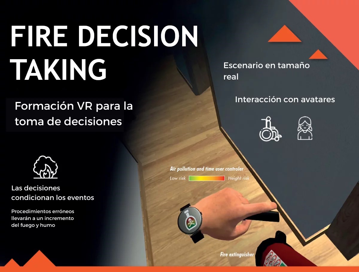 Toma decisiones Realidad Virtual