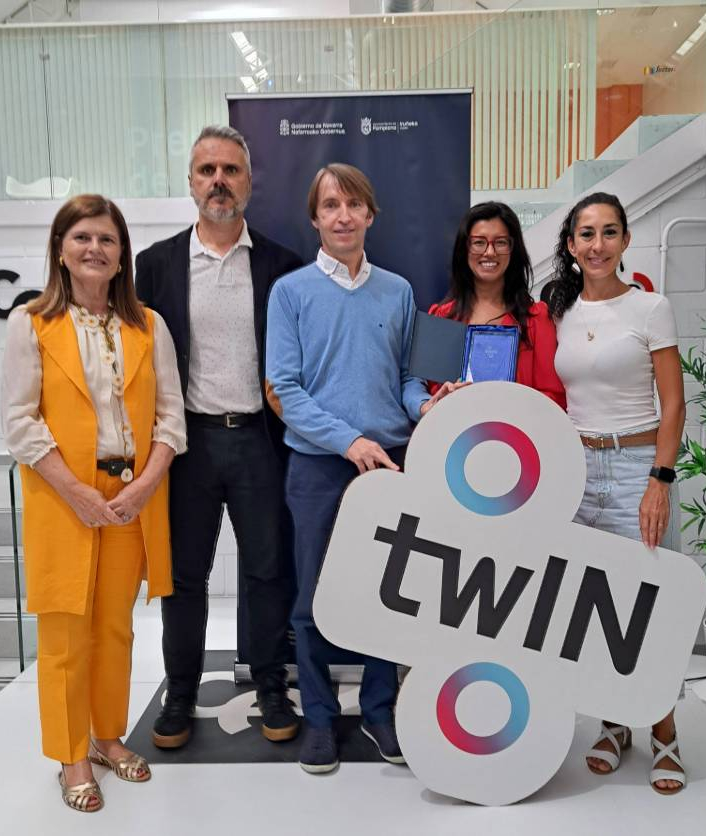 Tesicnor and Institute BIOMA, TwIN Govtech pilot. Tesicnor and Institute BIOMA of the University of Navarra team after being selected as pilot in TwIN Govtech’s Integrated Environmental Management challenge.